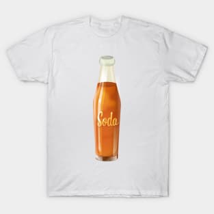 Old vintage soda bottle. T-Shirt